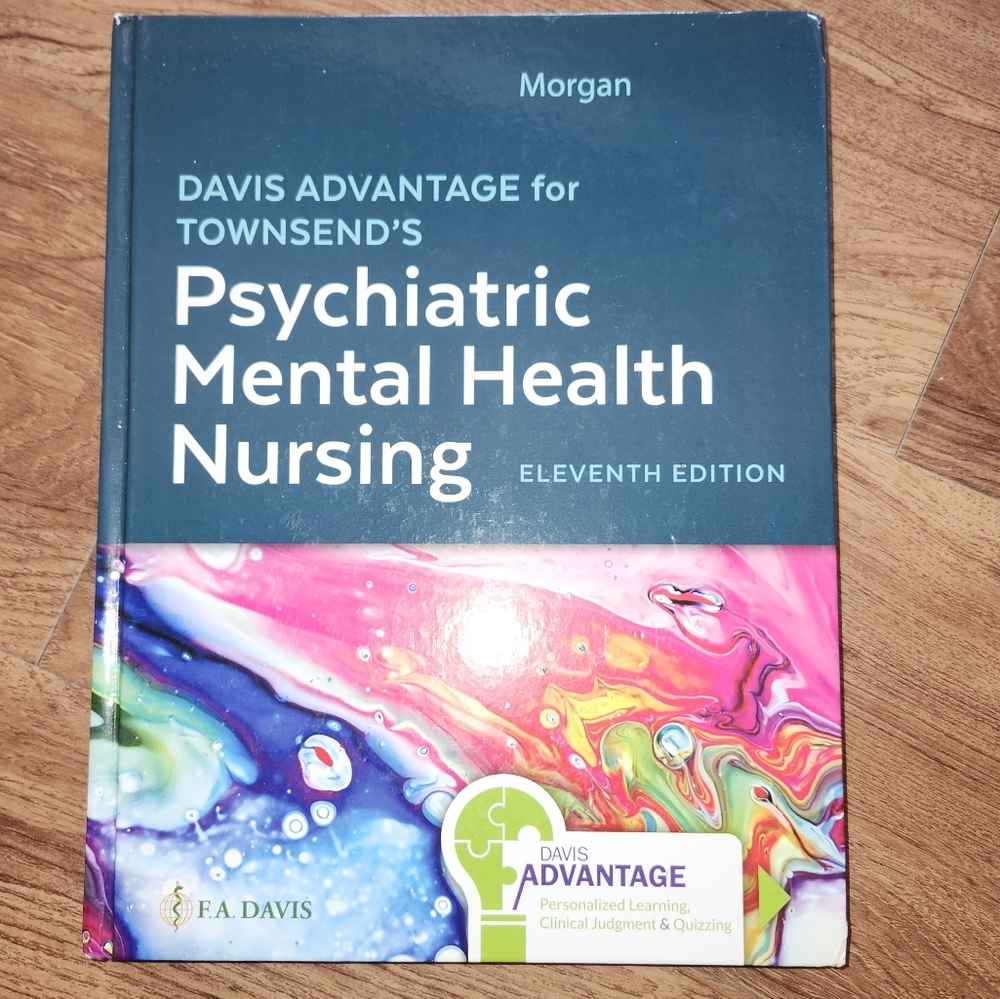 Psychiatric Mental Health Nursing Book - Blue Cover